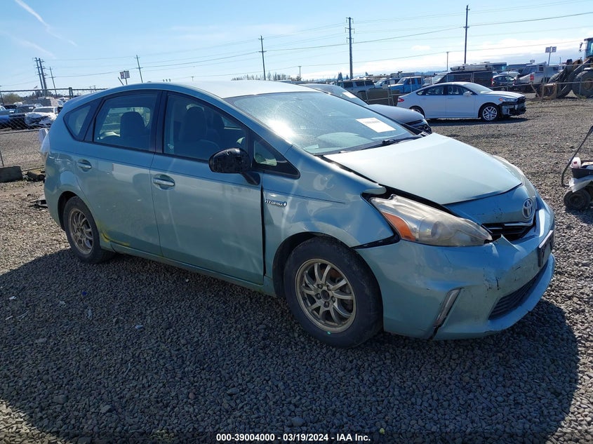 2013 Toyota Prius V Two VIN: JTDZN3EU0D3274227 Lot: 39004000