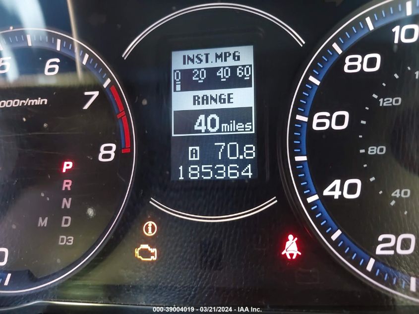 2007 Acura Tsx VIN: JH4CL96877C009159 Lot: 39004019