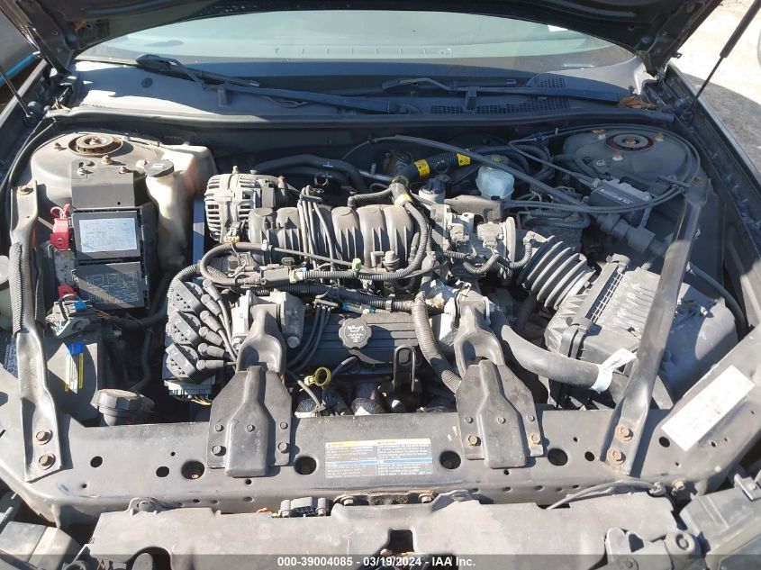 2G1WH52K549418556 | 2004 CHEVROLET IMPALA