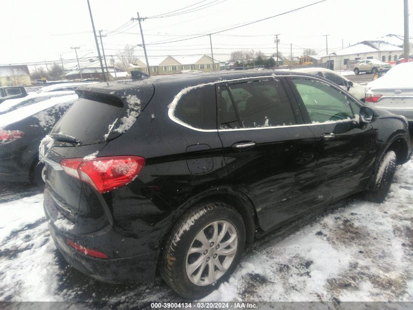 2020 Buick Envision Awd Preferred VIN: LRBFX1SA4LD184114 Lot: 39004134