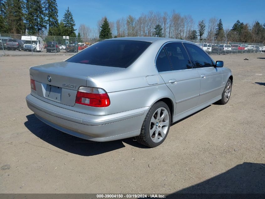 WBADN63431GM71585 2001 BMW 540Ia