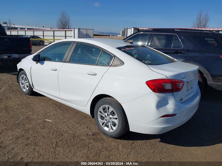 VIN 1G1BC5SM0K7120252 2019 CHEVROLET CRUZE LS