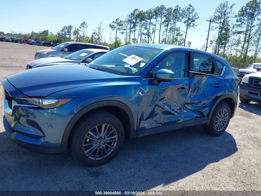VIN JM3KFBBM3M0356359 2021 MAZDA CX-5 SPORT