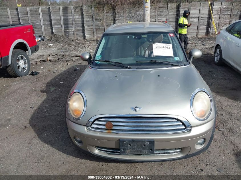 WMWML33538TJ46966 | 2008 MINI COOPER CLUBMAN