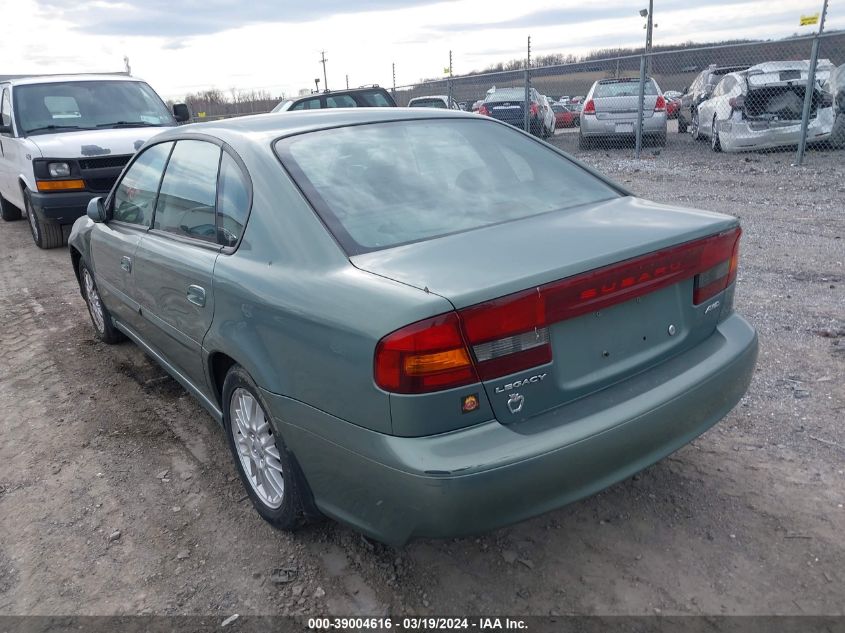 4S3BE625047201917 | 2004 SUBARU LEGACY