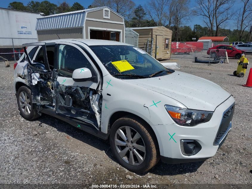 2014 Mitsubishi Outlander Sport Se VIN: 4A4AR4AU1EE024507 Lot: 39004735