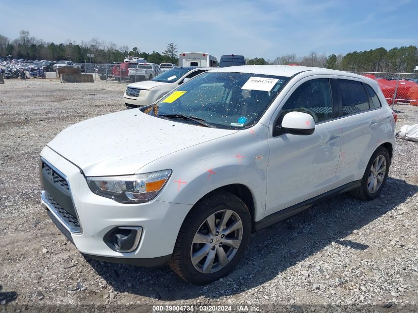 2014 Mitsubishi Outlander Sport Se VIN: 4A4AR4AU1EE024507 Lot: 39004735