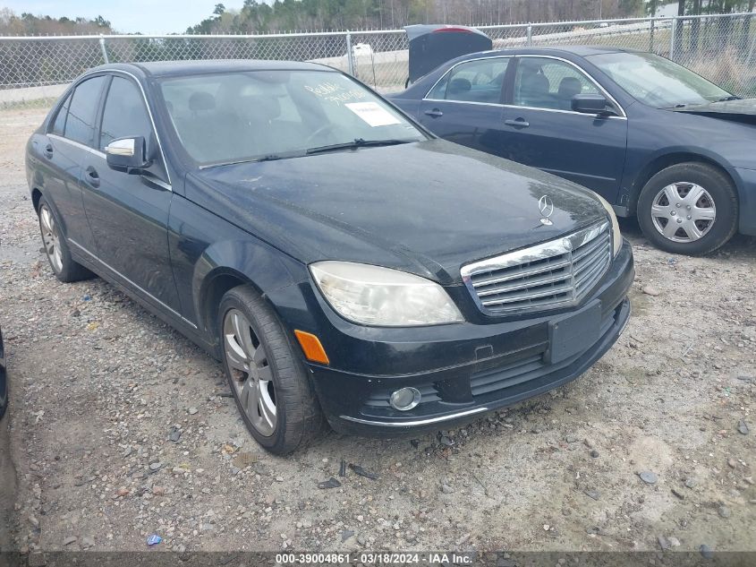 WDDGF81X68F145176 | 2008 MERCEDES-BENZ C 300