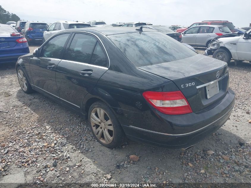 WDDGF81X68F145176 | 2008 MERCEDES-BENZ C 300