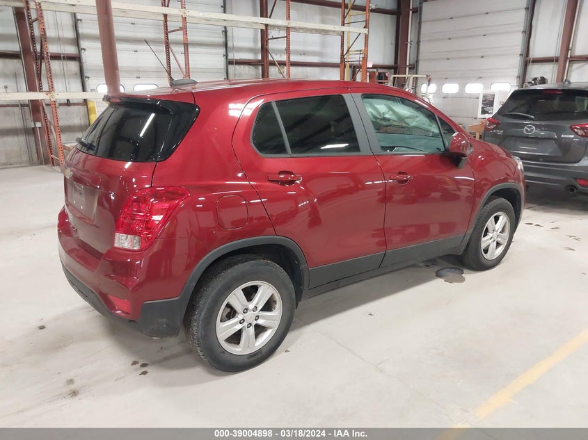 VIN KL7CJNSB0MB348457 2021 CHEVROLET TRAX AWD LS