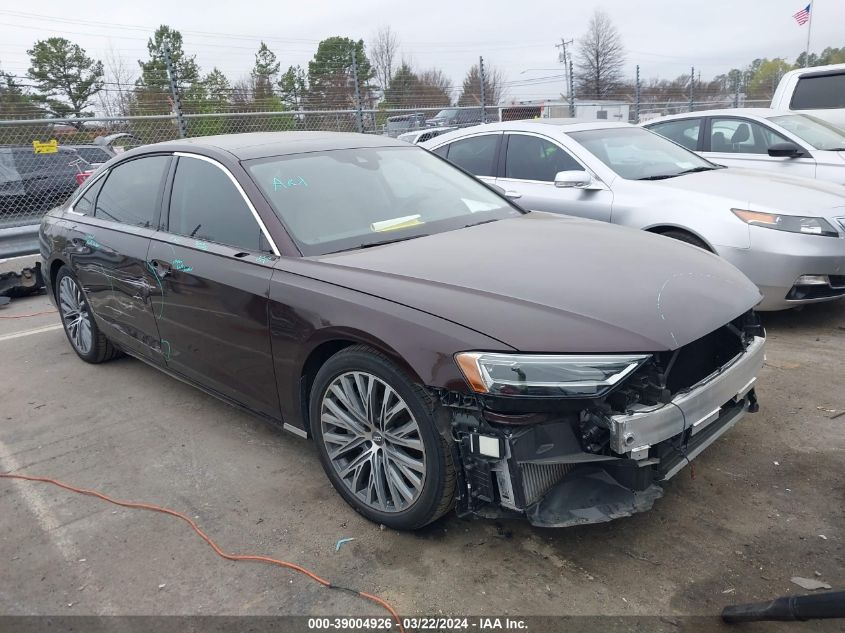 2019 Audi A8 L 55 VIN: WAU8DAF89KN009664 Lot: 39004926