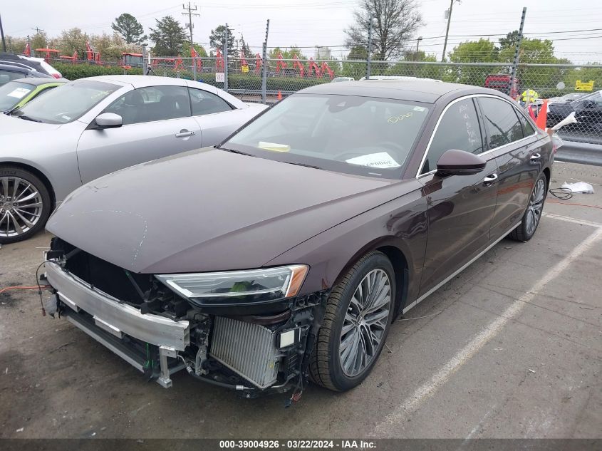 2019 Audi A8 L 55 VIN: WAU8DAF89KN009664 Lot: 39004926