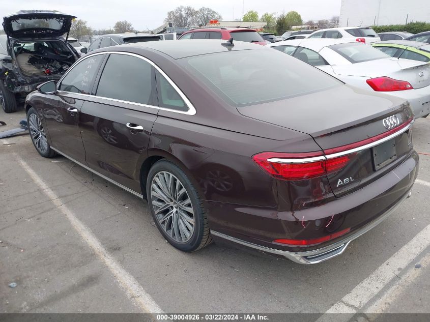 2019 Audi A8 L 55 VIN: WAU8DAF89KN009664 Lot: 39004926