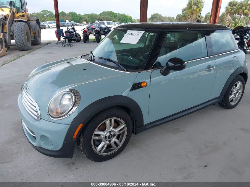 WMWSU3C55DT687273 | 2013 MINI HARDTOP