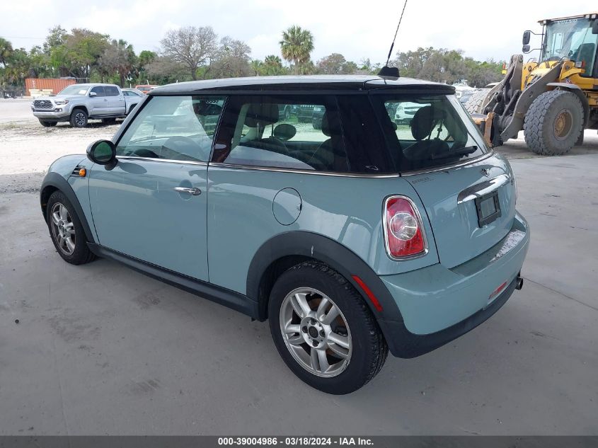 WMWSU3C55DT687273 | 2013 MINI HARDTOP