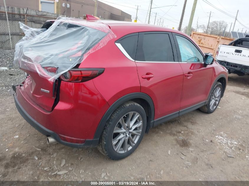 2020 Mazda Cx-5 Grand Touring VIN: JM3KFBDM5L0778533 Lot: 39005001