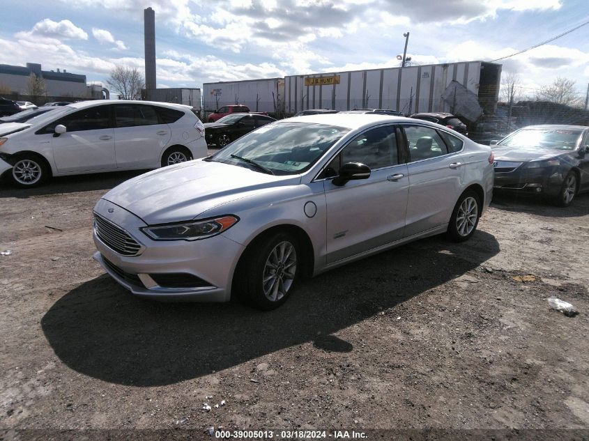 2018 FORD FUSION ENERGI SE LUXURY - 3FA6P0PU3JR148424