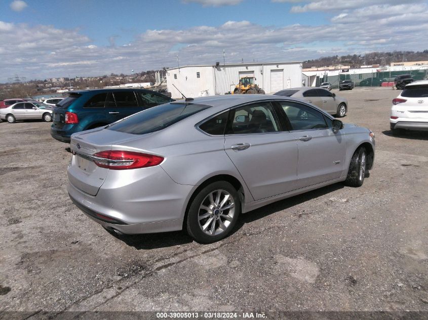 2018 FORD FUSION ENERGI SE LUXURY - 3FA6P0PU3JR148424