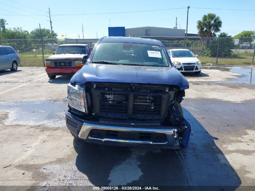 2023 Nissan Titan Sv 4X4 VIN: 1N6AA1ECXPN115516 Lot: 39005126