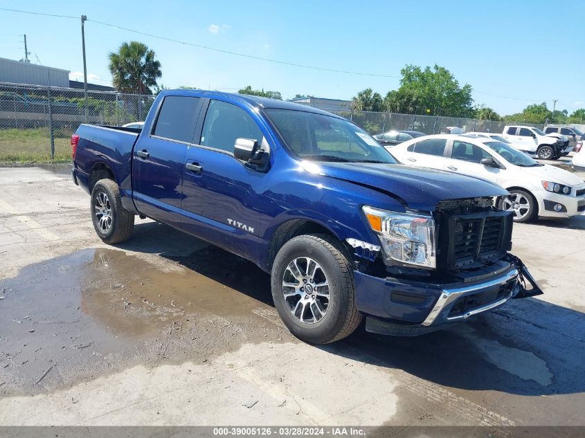 2023 Nissan Titan Sv 4X4 VIN: 1N6AA1ECXPN115516 Lot: 39005126