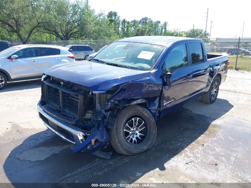 2023 Nissan Titan Sv 4X4 VIN: 1N6AA1ECXPN115516 Lot: 39005126