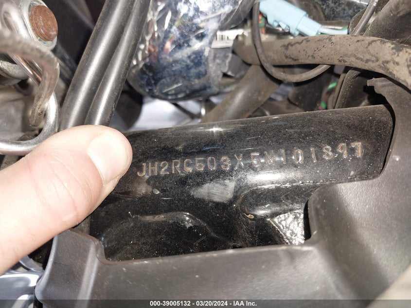 2005 HONDA VT750 CA - JH2RC503X5M101897