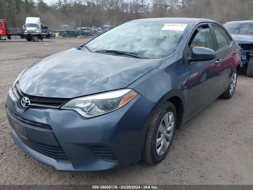 2014 TOYOTA COROLLA LE - 2T1BURHE5EC142553
