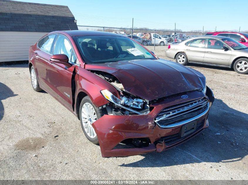 2016 Ford Fusion Hybrid Se VIN: 3FA6P0LU2GR368670 Lot: 39005241