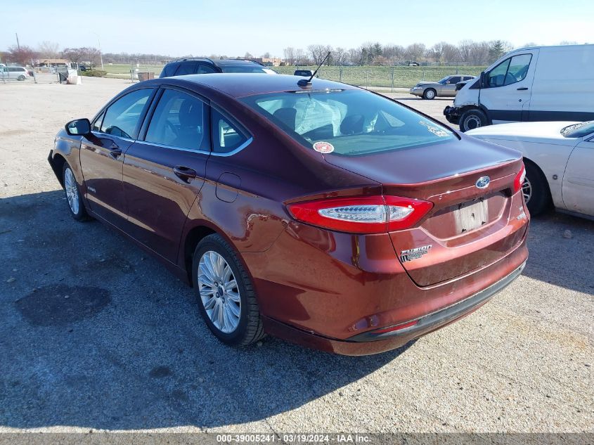 2016 Ford Fusion Hybrid Se VIN: 3FA6P0LU2GR368670 Lot: 39005241