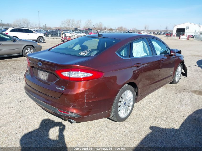 2016 Ford Fusion Hybrid Se VIN: 3FA6P0LU2GR368670 Lot: 39005241