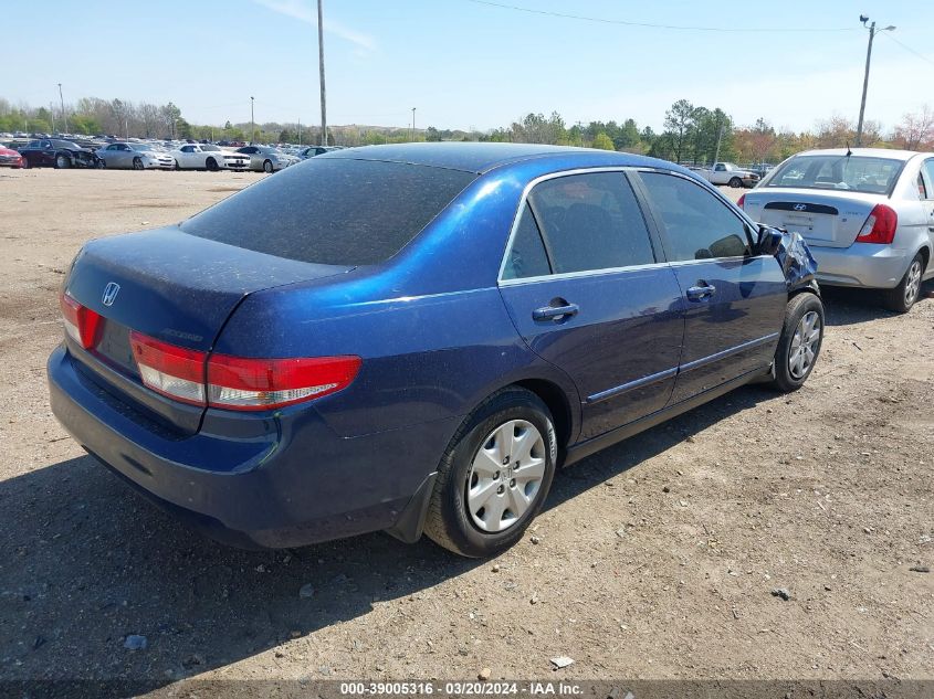 2003 Honda Accord 2.4 Lx VIN: 1HGCM56353A113975 Lot: 39005316