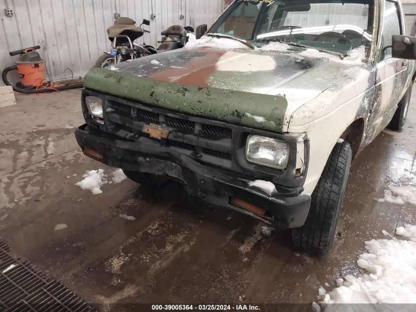 1GCDT19Z1N8156914 1992 Chevrolet S Truck S10