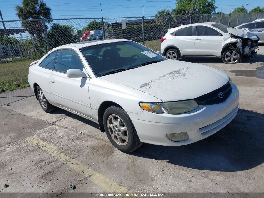 2T1CG22P61C489915 | 2001 TOYOTA CAMRY SOLARA