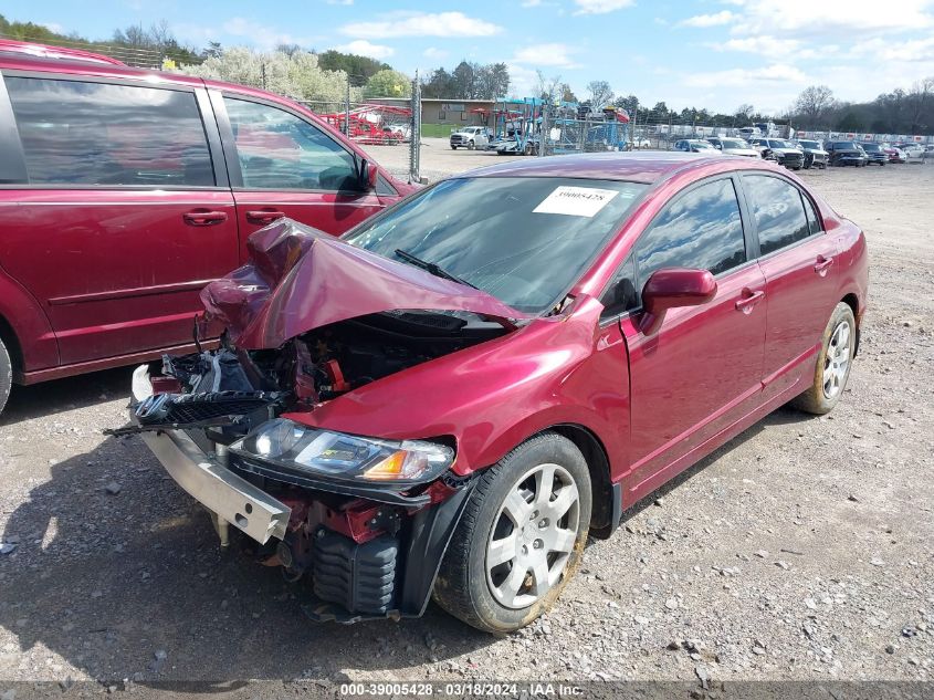 2HGFA16619H505290 | 2009 HONDA CIVIC