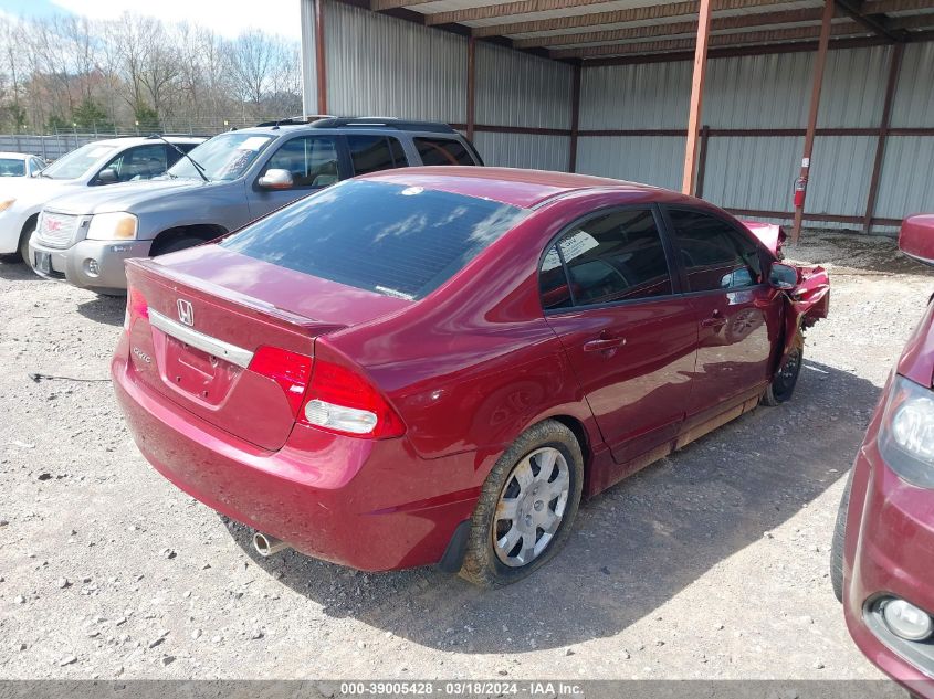 2HGFA16619H505290 | 2009 HONDA CIVIC