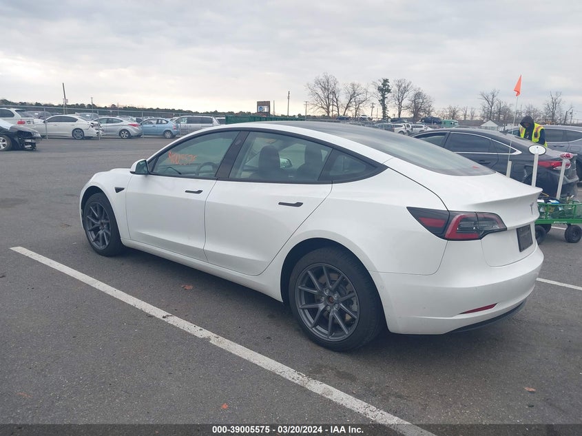 2022 TESLA MODEL 3 VIN: 5YJ3E1EB1NF341219