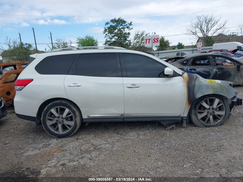 2015 NISSAN PATHFINDER PLATINUM - 5N1AR2MN2FC710242