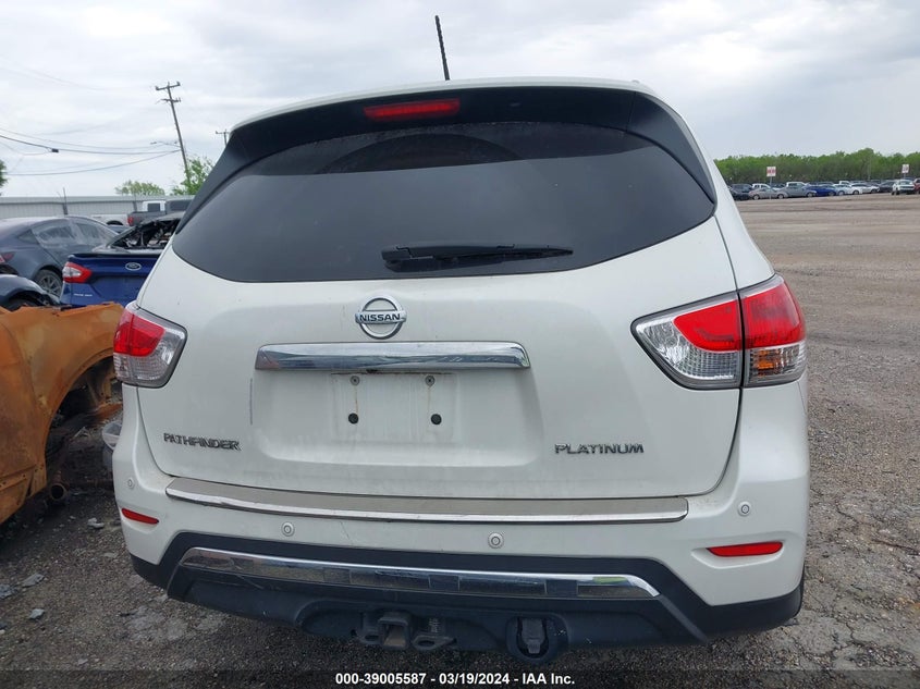2015 NISSAN PATHFINDER PLATINUM - 5N1AR2MN2FC710242