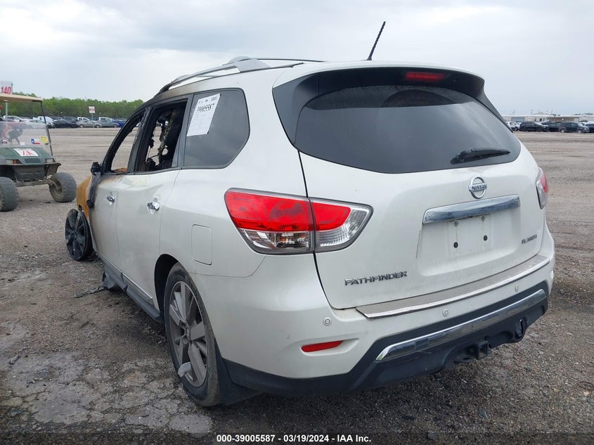 2015 NISSAN PATHFINDER PLATINUM - 5N1AR2MN2FC710242