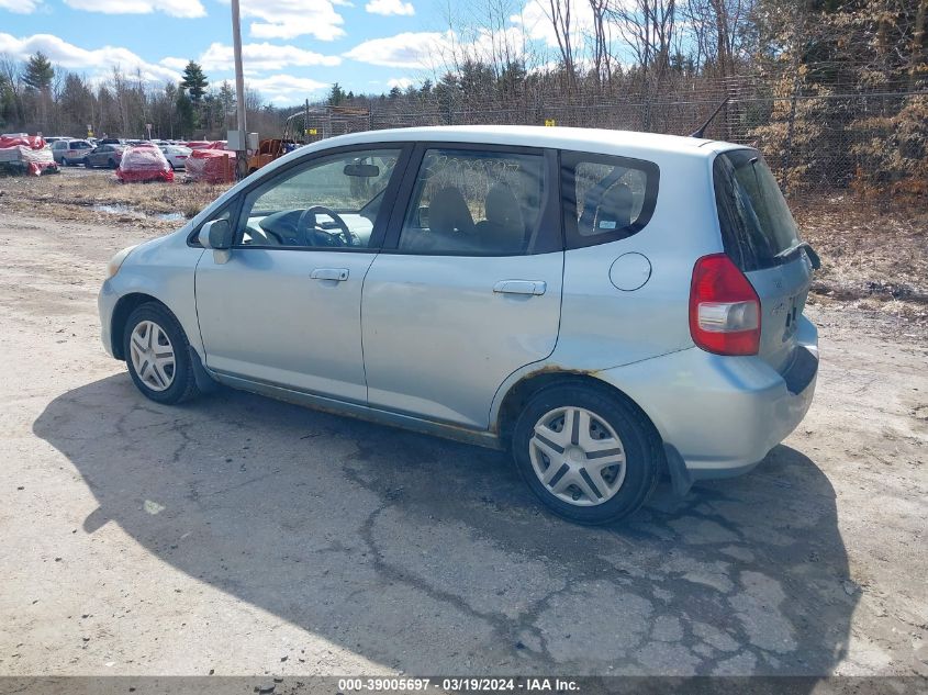 JHMGD37447S039569 | 2007 HONDA FIT