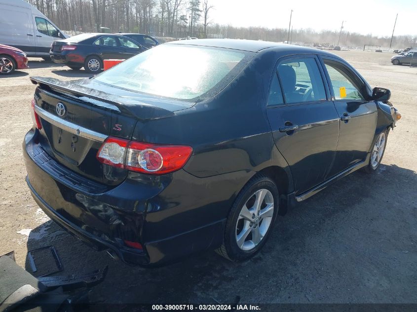 2013 Toyota Corolla S VIN: 2T1BU4EE0DC062566 Lot: 39005718