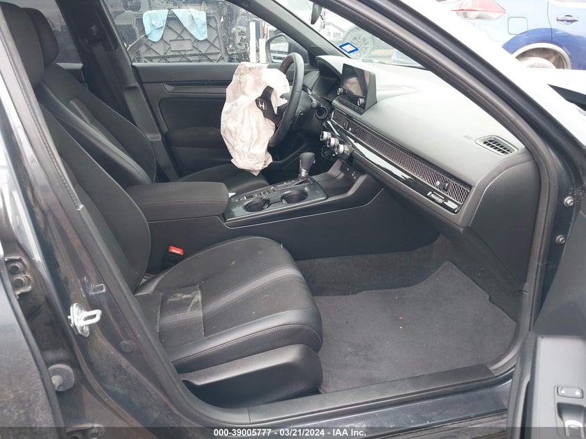 VIN 2HGFE2F51NH599909 2022 HONDA CIVIC SPORT