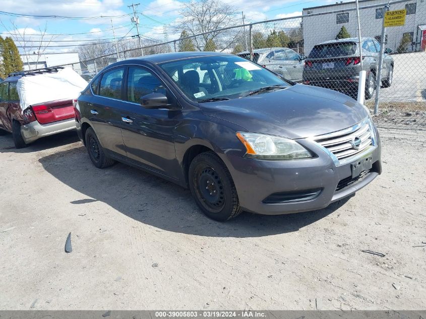 2013 NISSAN SENTRA S - 3N1AB7AP4DL745753