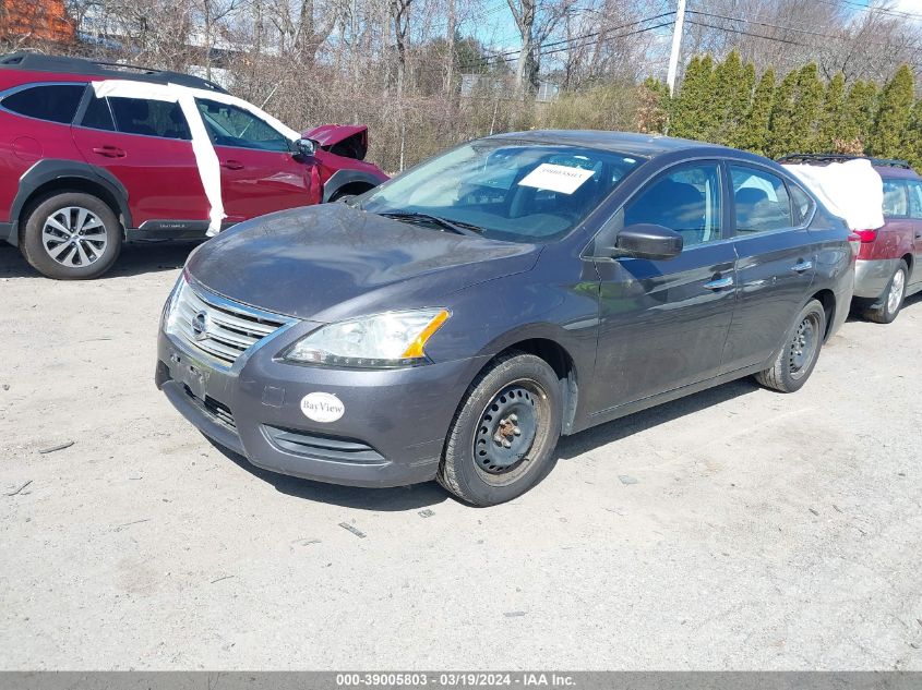 3N1AB7AP4DL745753 | 2013 NISSAN SENTRA