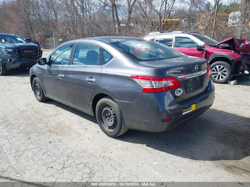 3N1AB7AP4DL745753 | 2013 NISSAN SENTRA