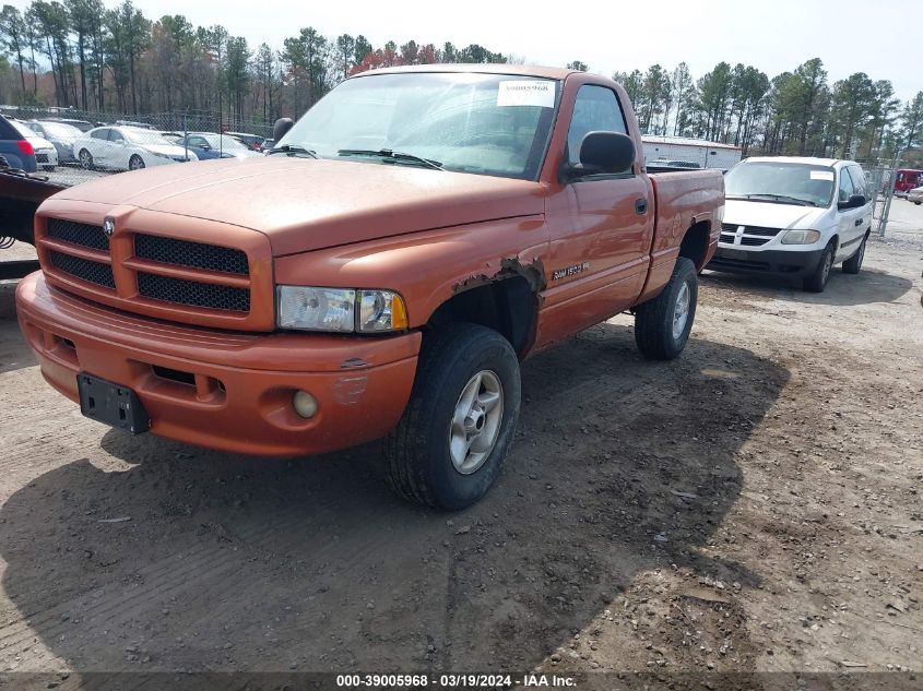 1B7HF16YX1S129146 | 2001 DODGE RAM 1500