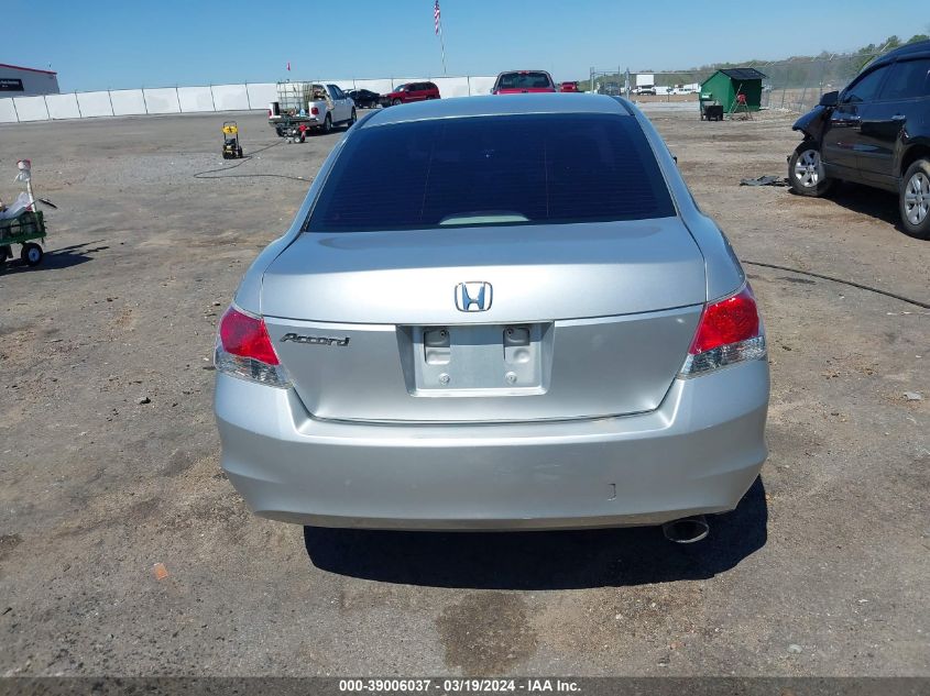 2010 Honda Accord 2.4 Ex VIN: 1HGCP2F75AA035235 Lot: 39006037