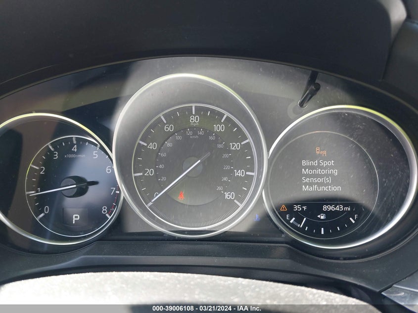 VIN JM1GL1UM3K1509277 2019 MAZDA MAZDA6 SPORT