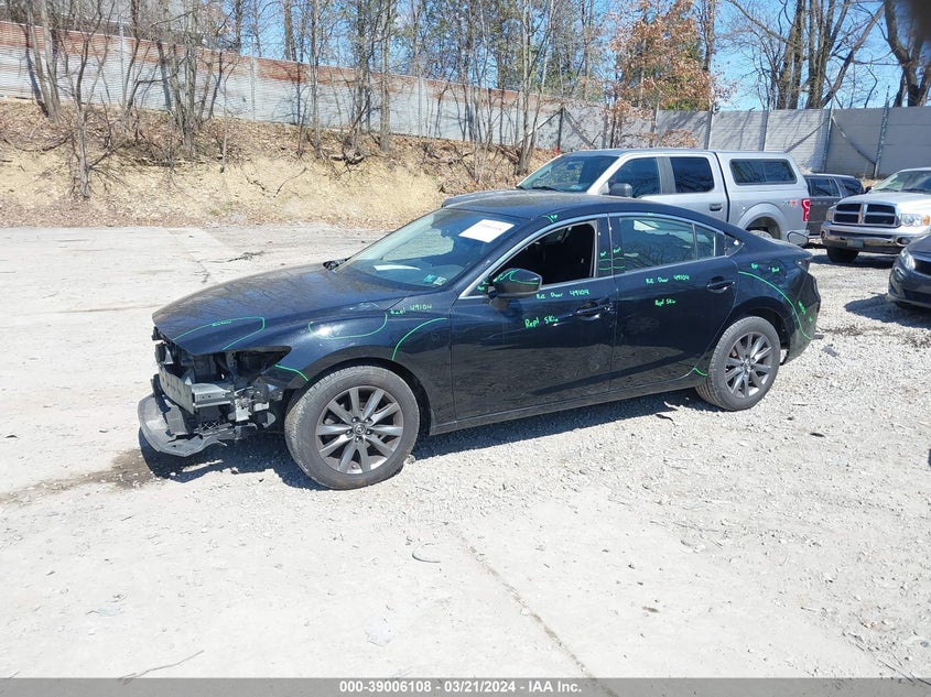 VIN JM1GL1UM3K1509277 2019 MAZDA MAZDA6 SPORT