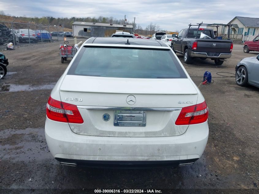 WDDHF8HB0BA409222 2011 Mercedes-Benz E 350 4Matic